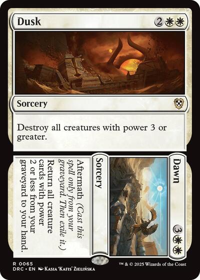 Dusk / Dawn (Commander: Aetherdrift) Light Play