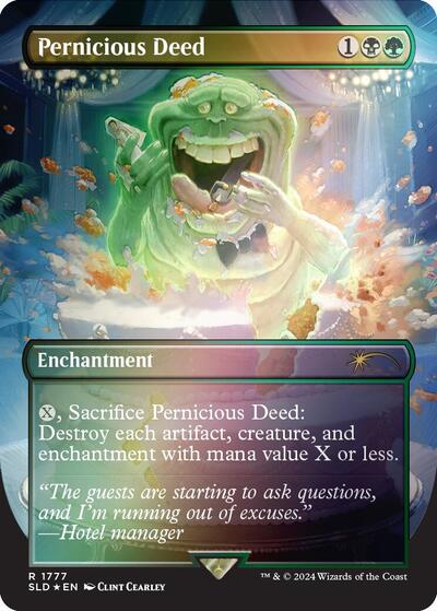 Pernicious Deed (Rainbow Foil) (Secret Lair) Light Play Foil