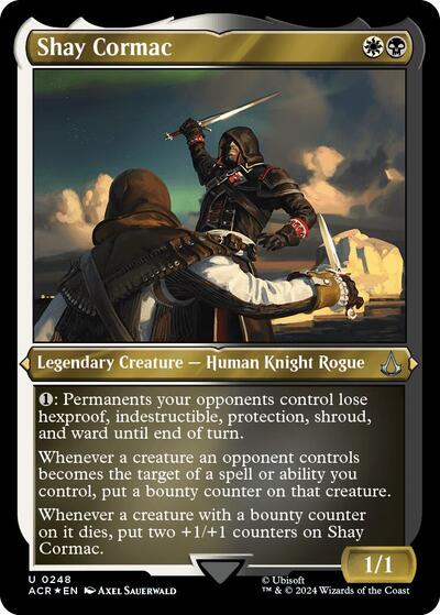 Shay Cormac (Foil Etched) (Universes Beyond: Assassin's Creed) Near Mint Foil