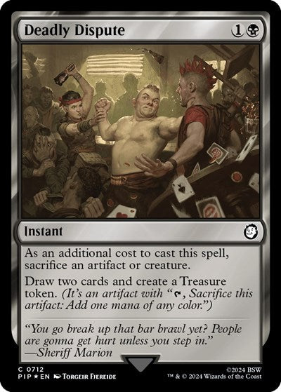 Deadly Dispute (Surge Foil) (Universes Beyond: Fallout) Near Mint Foil