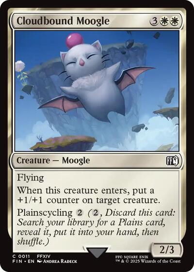 Cloudbound Moogle (Universes Beyond: FINAL FANTASY) Light Play