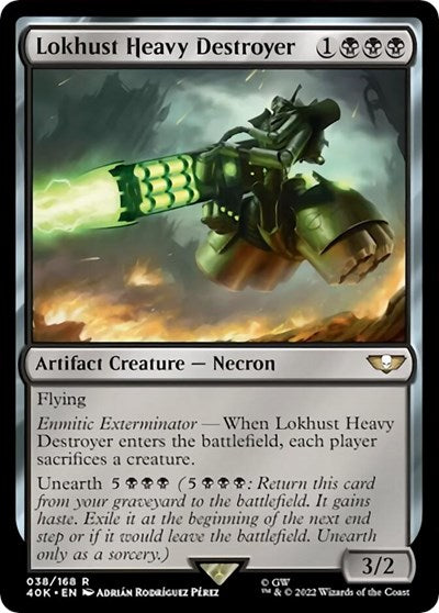 Lokhust Heavy Destroyer (Universes Beyond: Warhammer 40K) Near Mint