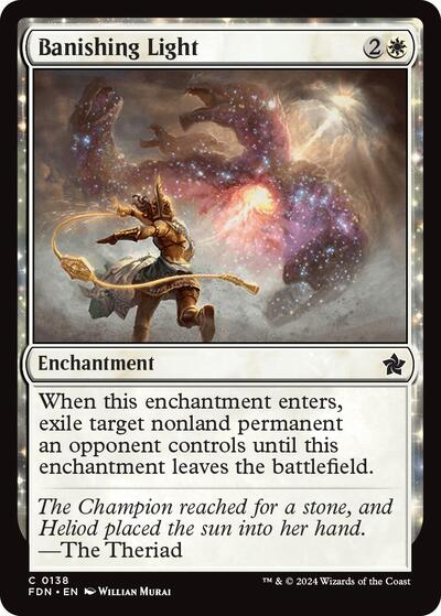 Banishing Light (Foundations) Light Play Foil