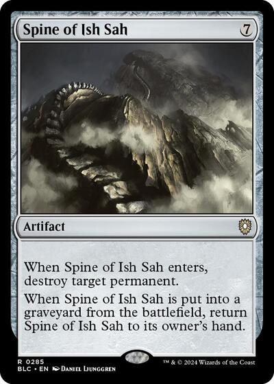 Spine of Ish Sah (Commander: Bloomburrow) Light Play