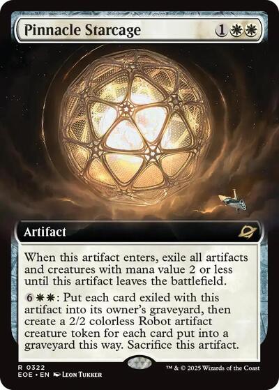 Pinnacle Starcage (Extended Art) (Edge of Eternities) Near Mint