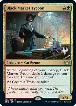 Black Market Tycoon (Promo Pack: Streets of New Capenna) Near Mint Foil