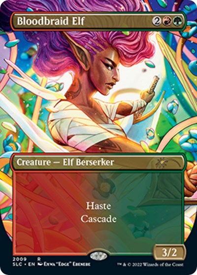 Bloodbraid Elf (Secret Lair: 30th Anniversary Countdown Kit) Light Play