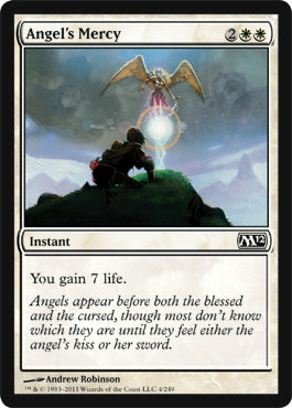 Angel's Mercy (Magic 2012 Core Set) Damaged / Poor