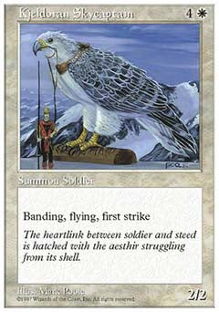 Kjeldoran Skycaptain (5th Edition) Light Play