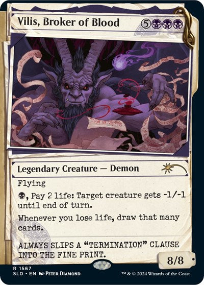 Vilis, Broker of Blood (Secret Lair) Light Play