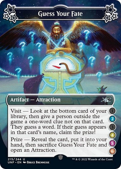 Guess Your Fate (2-4-5-6) (Unfinity) Medium Play Foil