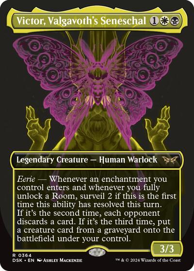 Victor, Valgavoth's Seneschal (Showcase) (Duskmourn: House of Horror) Near Mint Foil