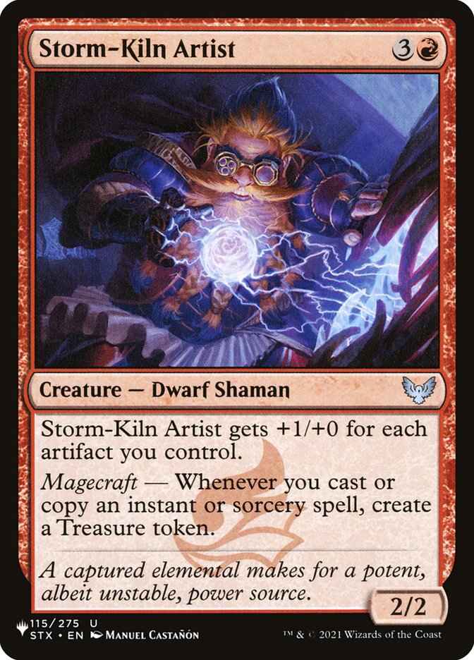 Storm-Kiln Artist (The List) Light Play