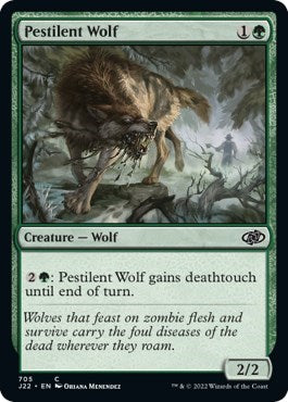 Pestilent Wolf (Jumpstart 2022) Light Play