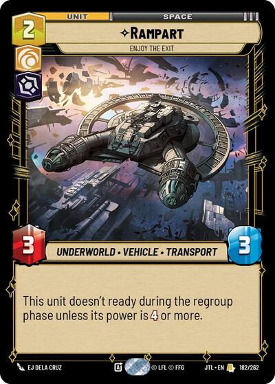 Rampart Enjoy the Exit (Jump to Lightspeed) Near Mint