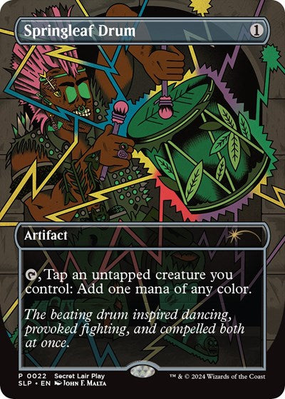 Springleaf Drum (Promos: Pro Tour) Medium Play