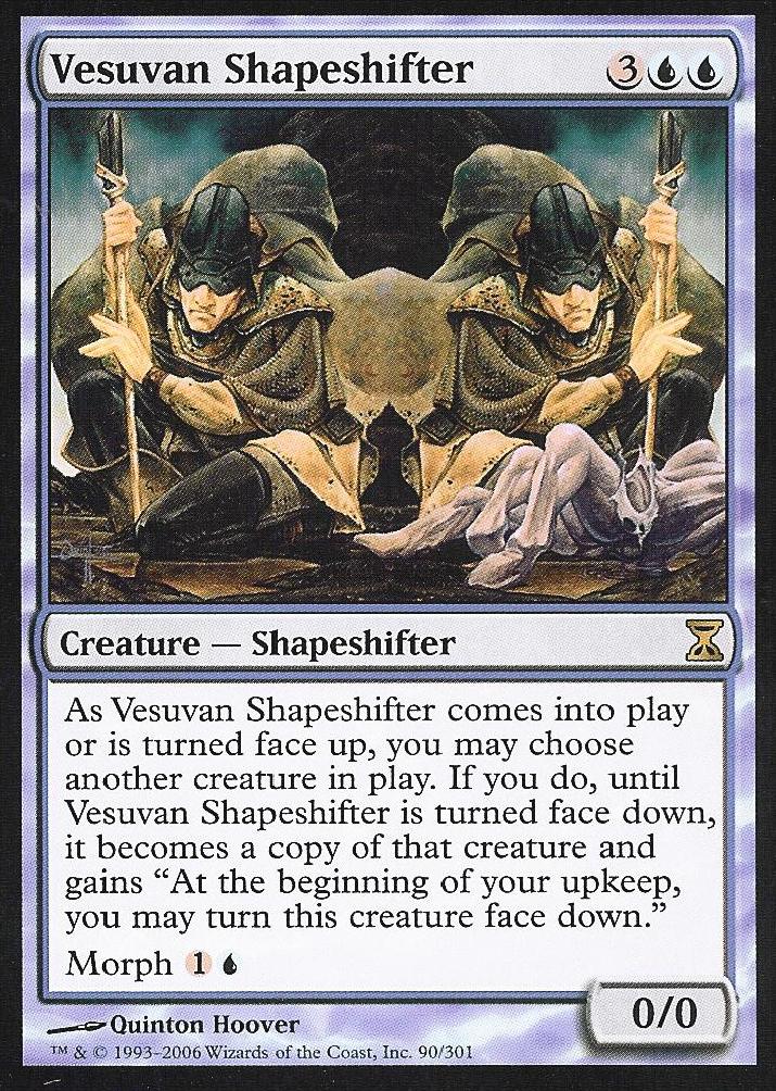 Vesuvan Shapeshifter (Time Spiral) Near Mint Foil
