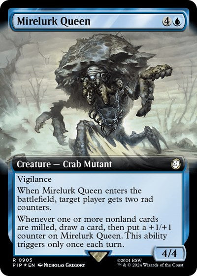 Mirelurk Queen (Extended Art) (Surge Foil) (Universes Beyond: Fallout) Near Mint Foil