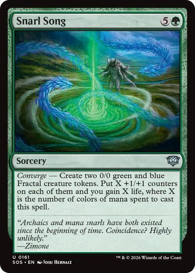 Snarl Song (Secrets of Strixhaven) Near Mint Foil