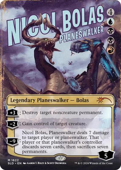 Nicol Bolas, Planeswalker (Secret Lair) Light Play