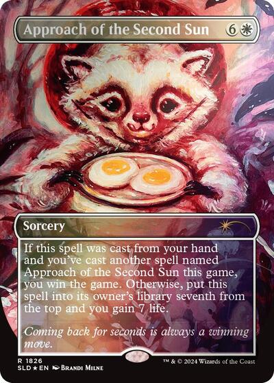 Approach of the Second Sun (Rainbow Foil) (Secret Lair) Light Play Foil