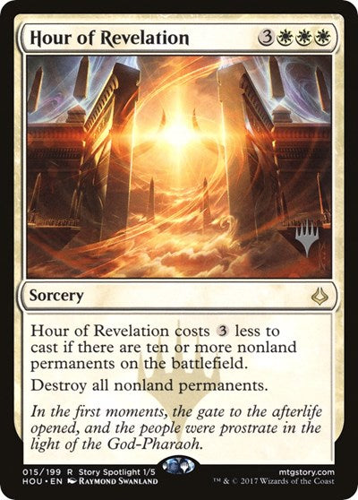 Hour of Revelation (Promo Pack: Zendikar Rising) Light Play