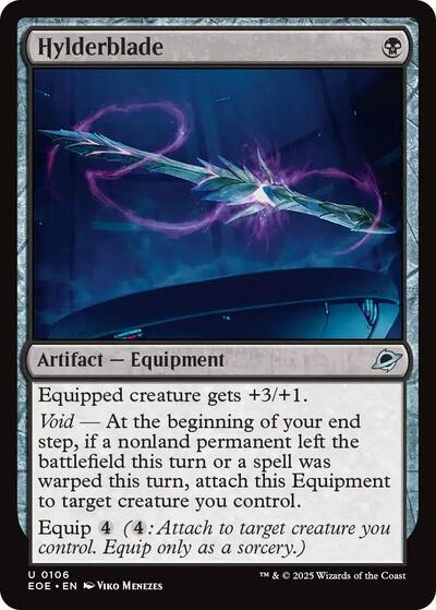 Hylderblade (Edge of Eternities) Near Mint Foil