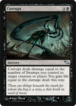 Corrupt (Shadowmoor) Medium Play Foil