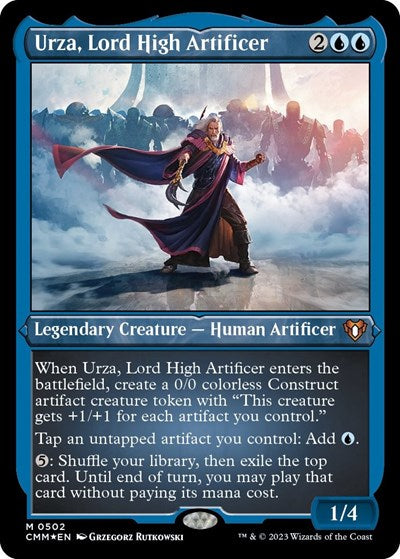 Urza Lord High Artificer Foil Etched|0|0|0.00