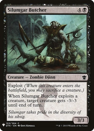 Silumgar Butcher (Mystery Booster) Near Mint