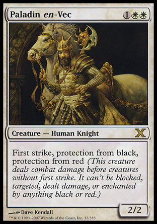 Paladin en-Vec (10th Edition) Near Mint Foil