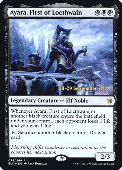 Ayara, First of Locthwain (Promos: Prerelease Cards) Near Mint Foil