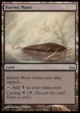 Barren Moor (Duel Decks: Divine vs Demonic) Near Mint