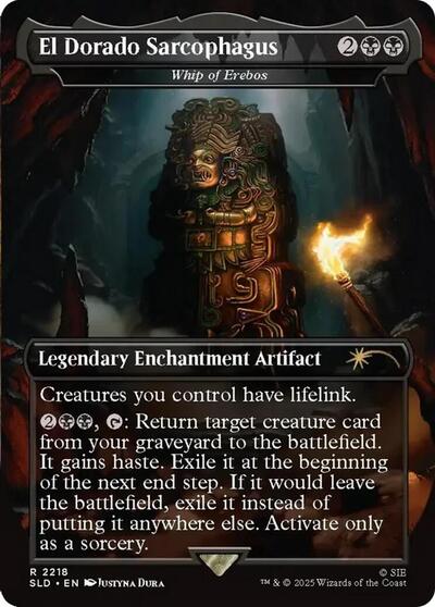 El Dorado Sarcophagus - Whip of Erebos (Secret Lair) Near Mint
