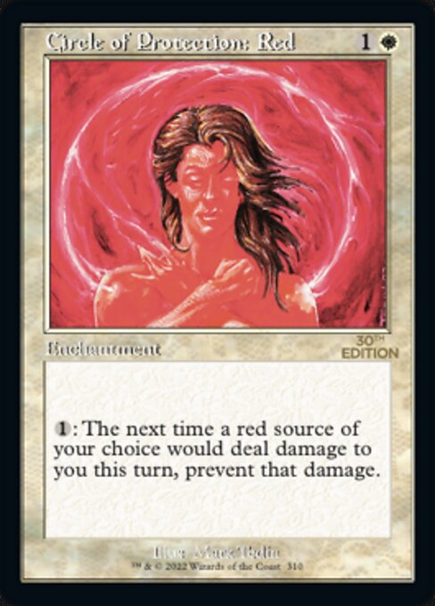 Circle of Protection Red Retro Frame|0|0|0.00