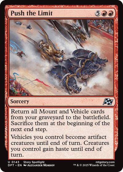 Push the Limit (Aetherdrift) Near Mint
