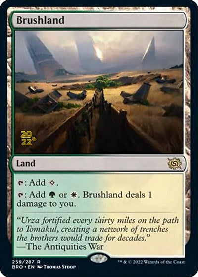 Brushland (Promos: Prerelease Cards) Light Play Foil