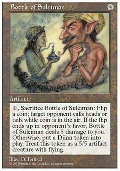 Bottle of Suleiman (5th Edition) Heavy Play