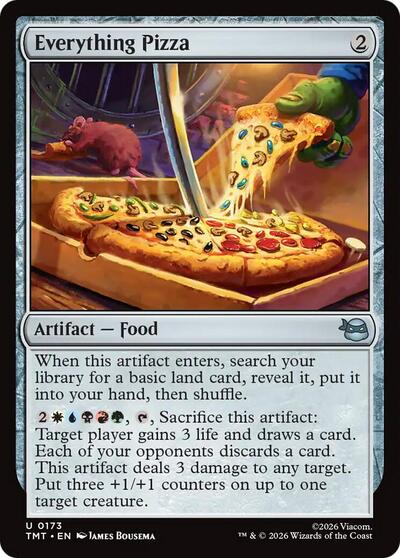 Everything Pizza (Teenage Mutant Ninja Turtles) Near Mint