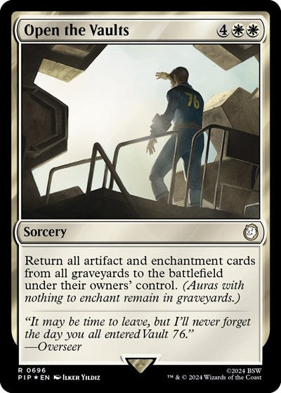 Open the Vaults (Surge Foil) (Universes Beyond: Fallout) Near Mint Foil