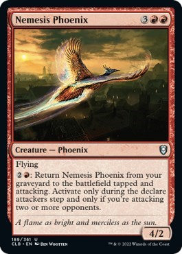 Nemesis Phoenix (Commander Legends: Battle for Baldur's Gate) Light Play Foil
