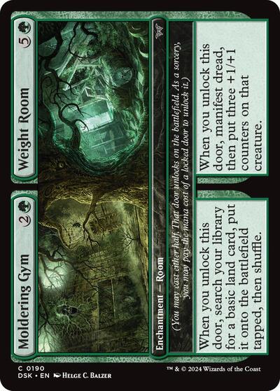 Moldering Gym / Weight Room (Duskmourn: House of Horror) Light Play