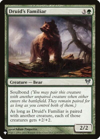 Druid's Familiar (The List) Light Play