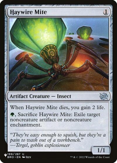 Haywire Mite (The List) Near Mint