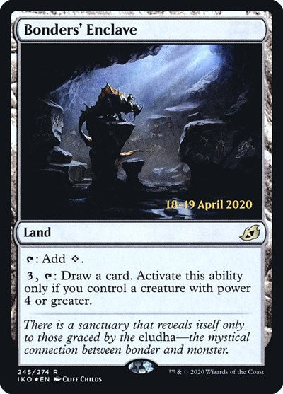 Bonders' Enclave (Promos: Prerelease Cards) Medium Play Foil