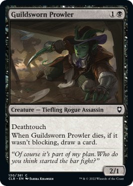 Guildsworn Prowler (Commander Legends: Battle for Baldur's Gate) Medium Play