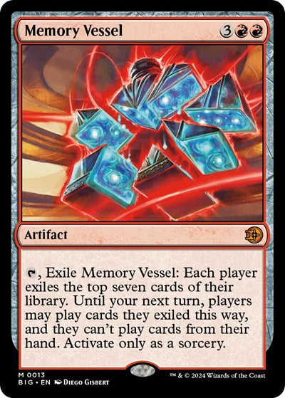 Memory Vessel (Outlaws of Thunder Junction: The Big Score) Near Mint Foil