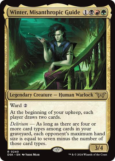 Winter, Misanthropic Guide (Duskmourn: House of Horror) Near Mint