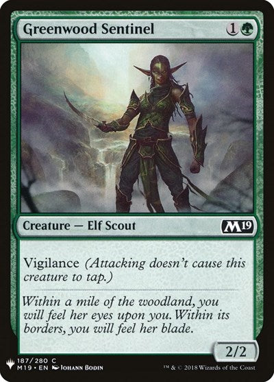 Greenwood Sentinel (Mystery Booster) Near Mint