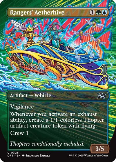 Ranger's Aetherhive (Borderless) (Aetherdrift) Near Mint